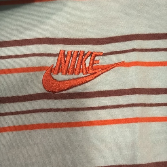 Nike Men’s Striped Collared Shirt Size L - Picture 3 of 4